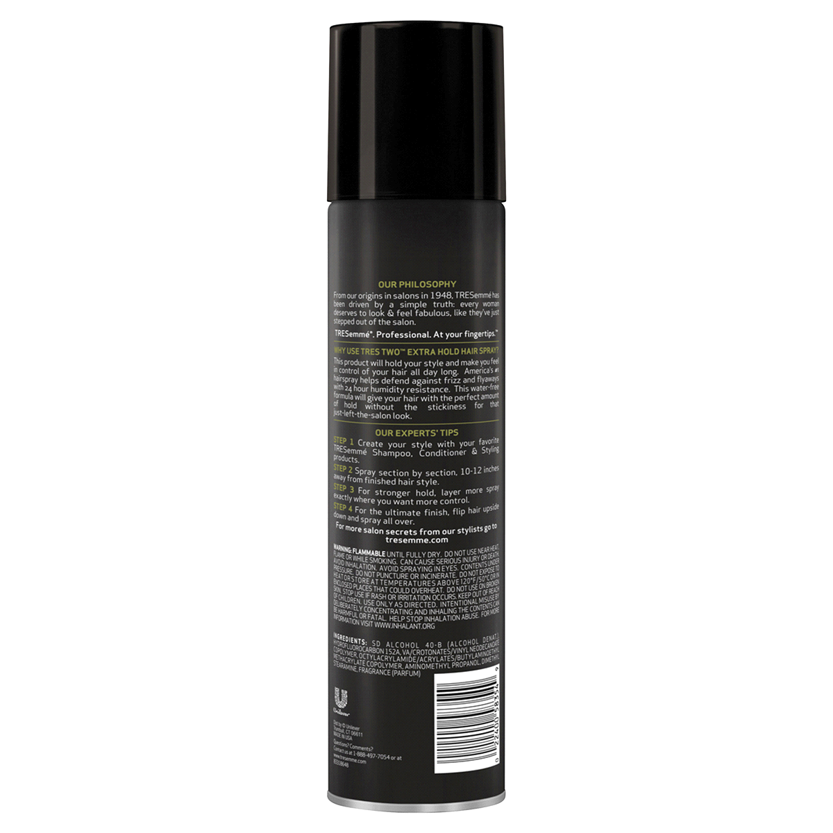 slide 2 of 2, TRESemmé Extra Firm Control Hair Spray, 7.7 oz