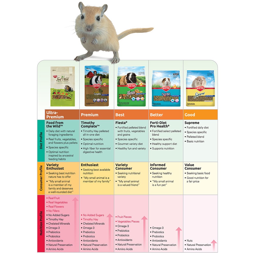 slide 5 of 7, Kaytee Pet Specialty Kaytee Forti-Diet Pro Health Hamster and Gerbil Food 3lb, 3 lb