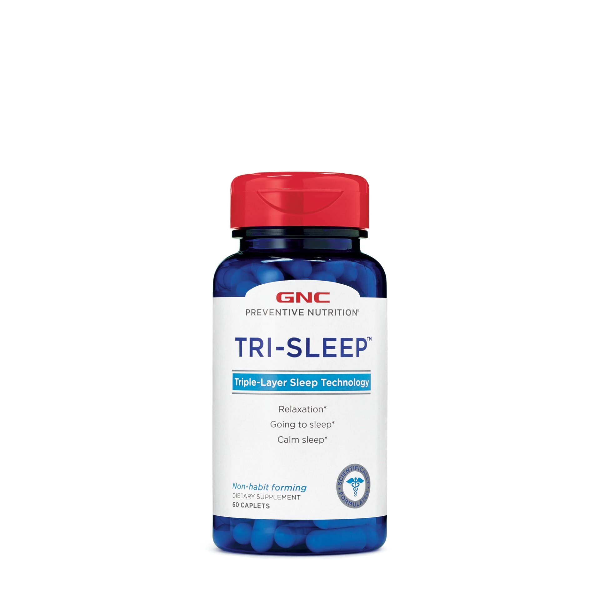 slide 1 of 1, GNC Preventive Nutrition Tri-Sleep, 60 ct