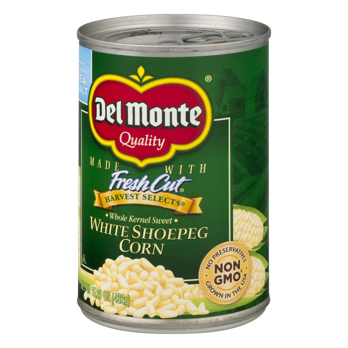 slide 3 of 10, Del Monte Whole Kernel Sweet White Shoepeg Corn 15.25 oz, 15.25 oz