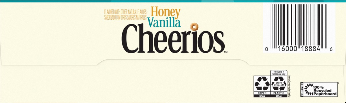 slide 5 of 14, Cheerios Honey Vanilla Cheerios Gluten-Free Breakfast Cereal, 14.3 oz