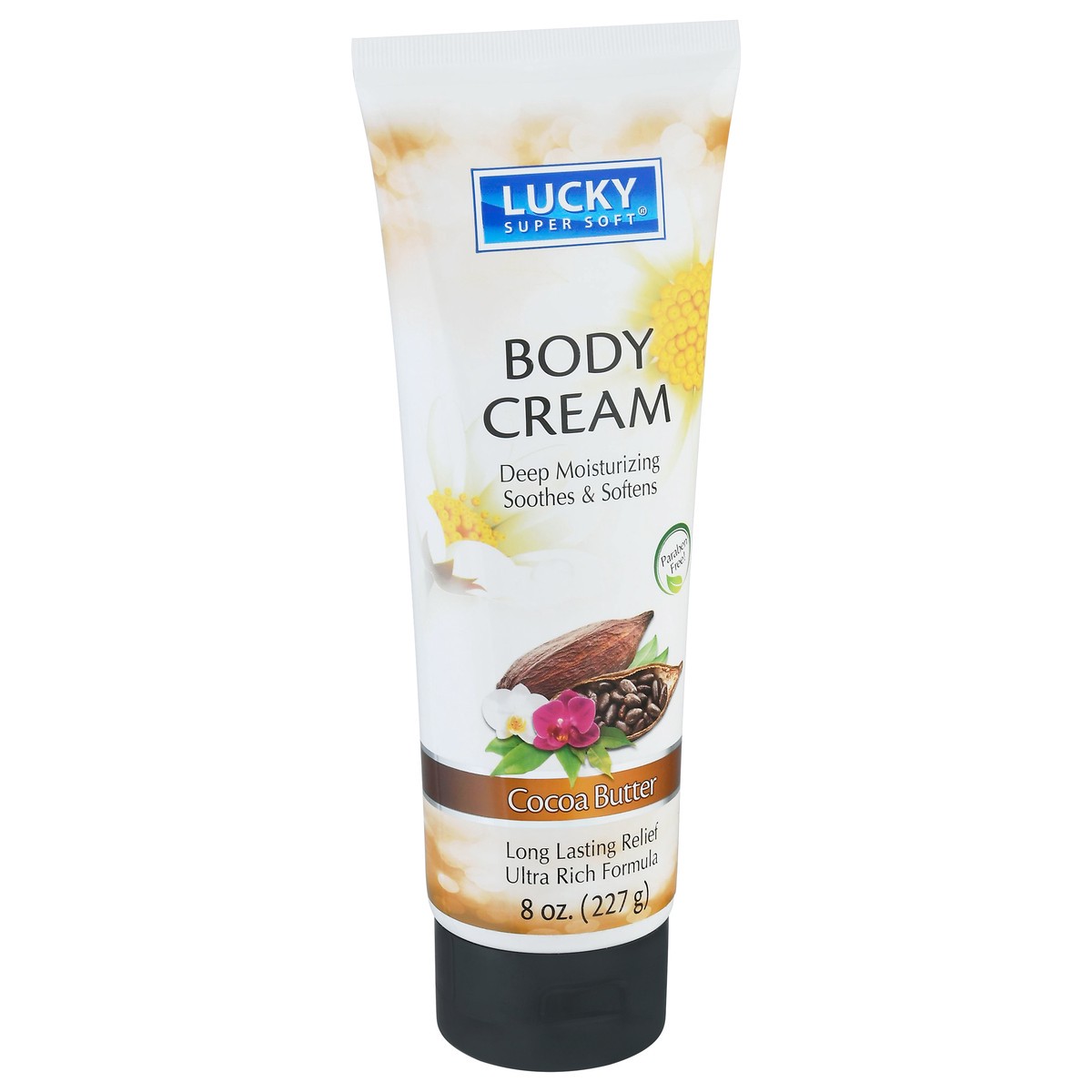 slide 4 of 13, Lucky Super Soft Cocoa Butter Body Cream 8 oz, 8 oz