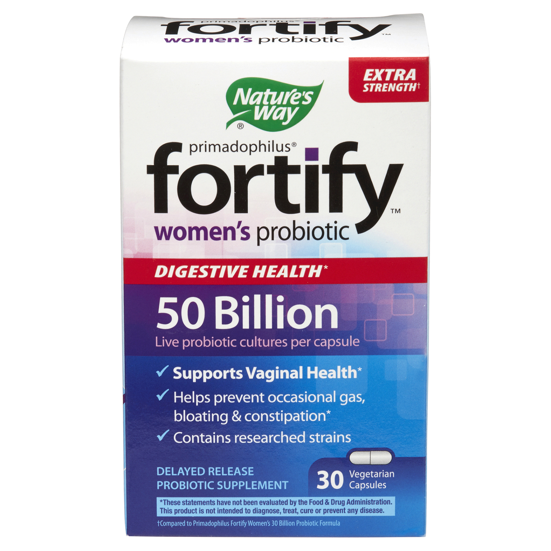 slide 1 of 2, Nature's Way Fortify Women's Probiotic Capsules, 30 ct