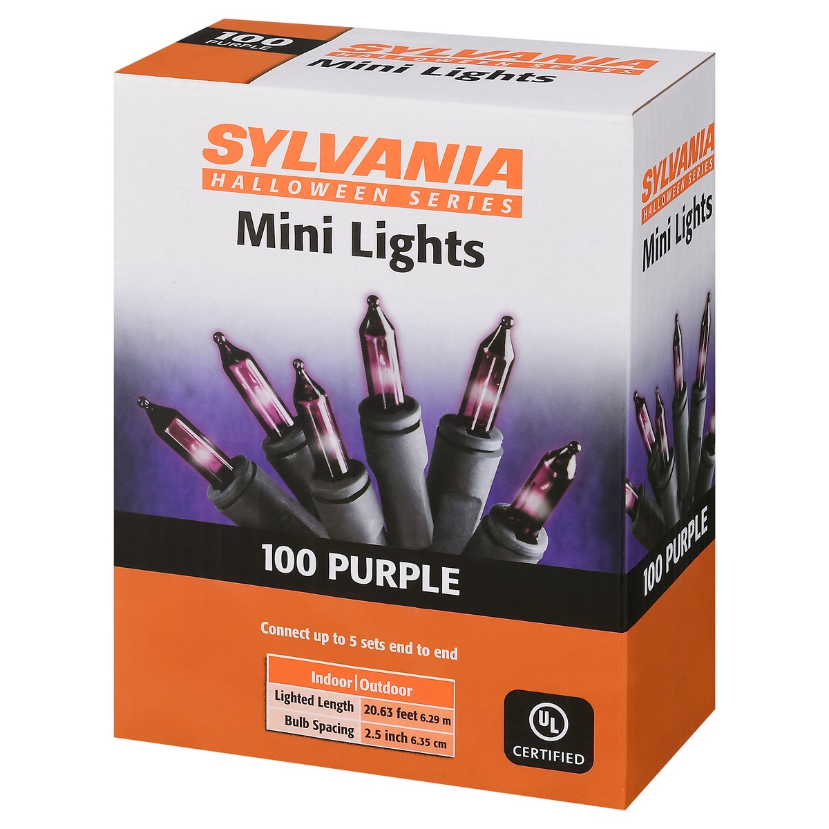 slide 11 of 14, Sylvania Halloween Series Purple Mini Lights 100 Each, 100 ct