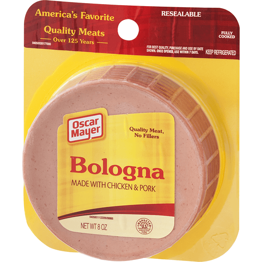 slide 3 of 9, Oscar Mayer Bologna Sliced Lunch Meat Pack, 8 oz