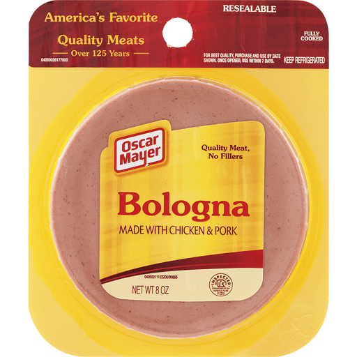 slide 4 of 9, Oscar Mayer Bologna Sliced Lunch Meat Pack, 8 oz
