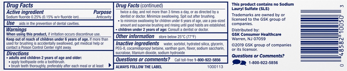 slide 9 of 9, Biotènee Dry Mouth Fresh Mint Toothpaste, 4.3 oz