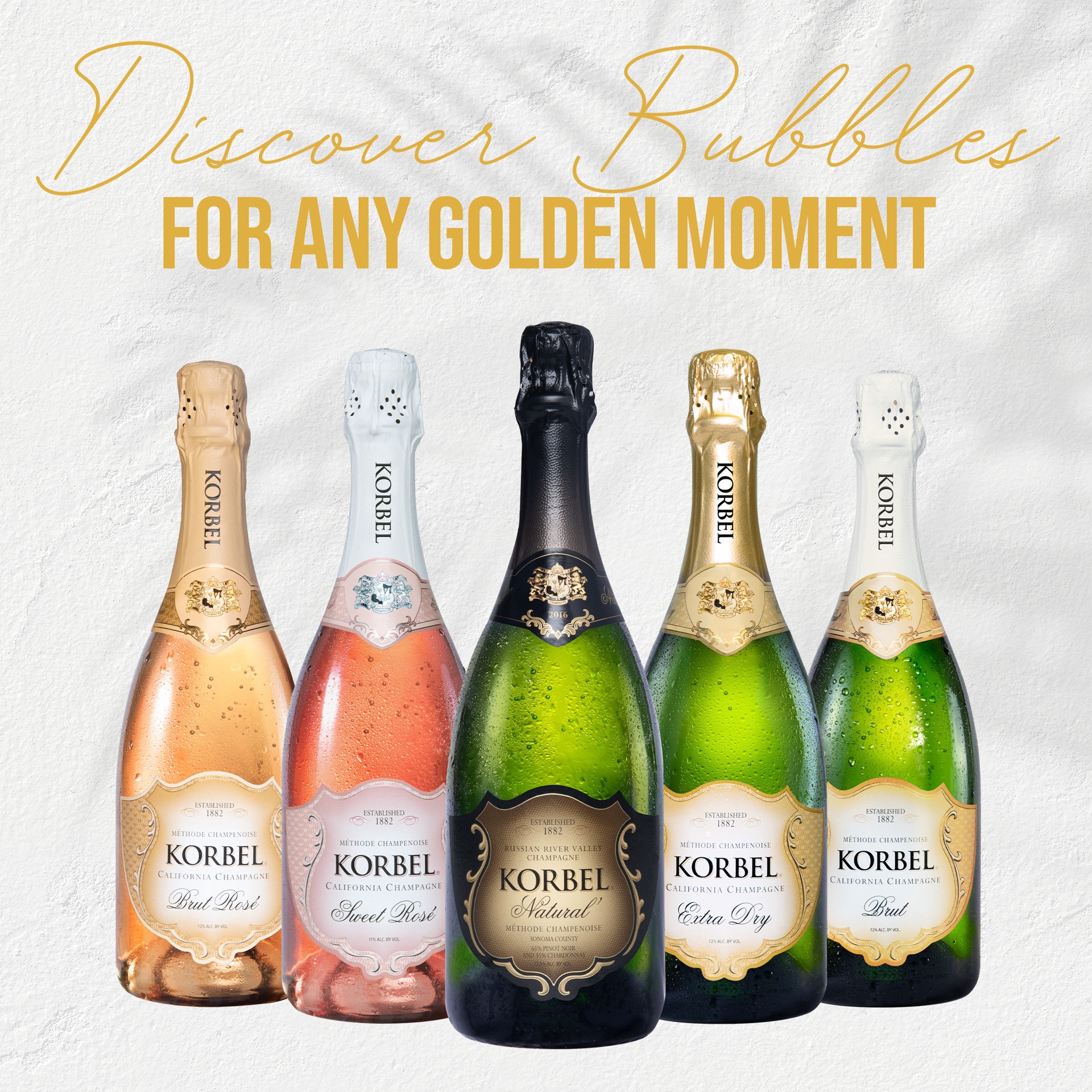 slide 2 of 9, Korbel Natural' California Champagne, 750 mL, 24 Proof, 750 ml