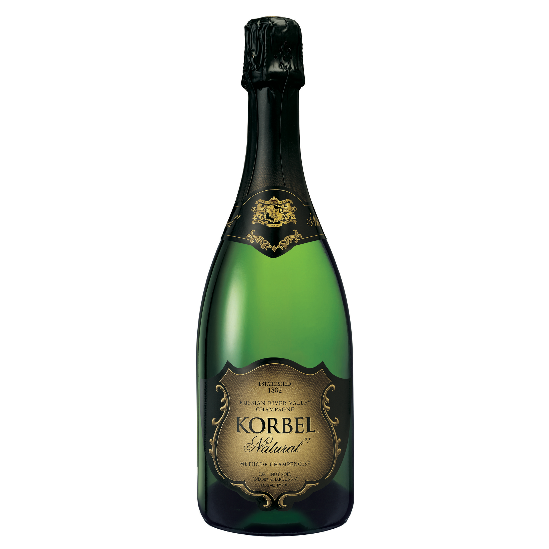 slide 1 of 9, Korbel Natural' California Champagne, 750 mL, 24 Proof, 750 ml