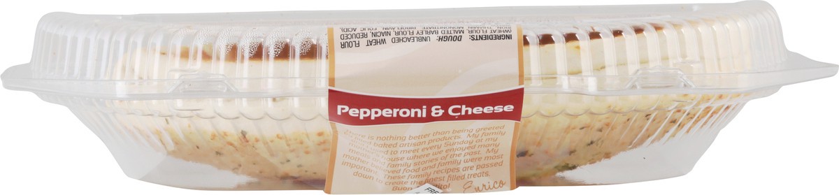 slide 13 of 13, DePalo Foods Pepperoni & Cheese Calzone 8 oz, 8 oz