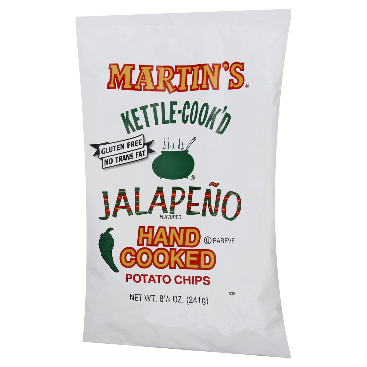 slide 7 of 13, Martin's Kettle-Cook'd Hand Cooked Jalapeno Flavored Potato Chips 8.5 oz, 8.5 oz