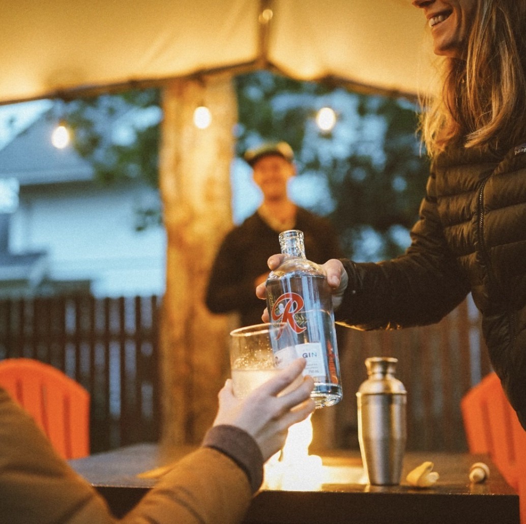 slide 3 of 5, Rainier Mountain Fresh Gin, 750 mL Bottle, 750 ml