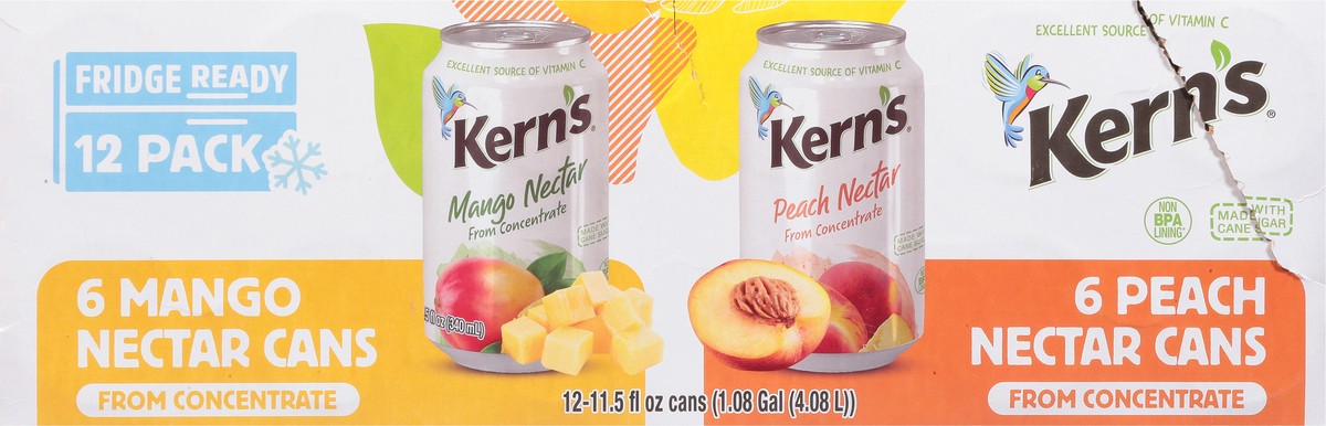 slide 5 of 9, Kern's Mango/Peach Nectar - 12 ct, 12 ct