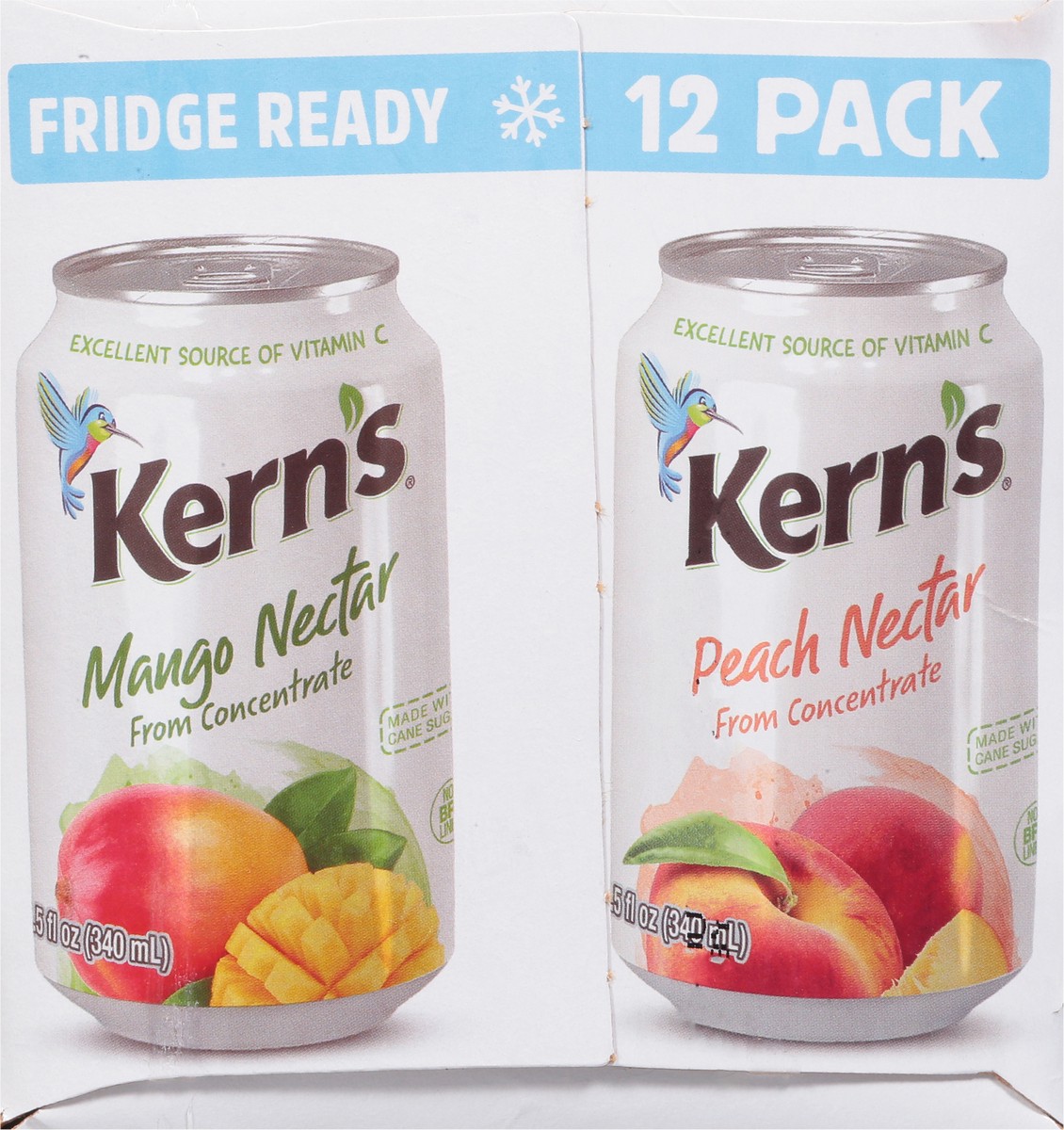 slide 8 of 9, Kern's Mango/Peach Nectar - 12 ct, 12 ct