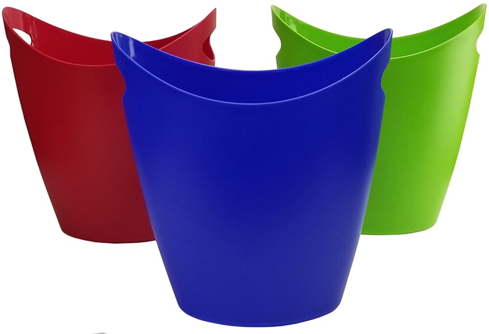 slide 1 of 1, American Maid Oval Waste Basket - Assorted, 12 liter