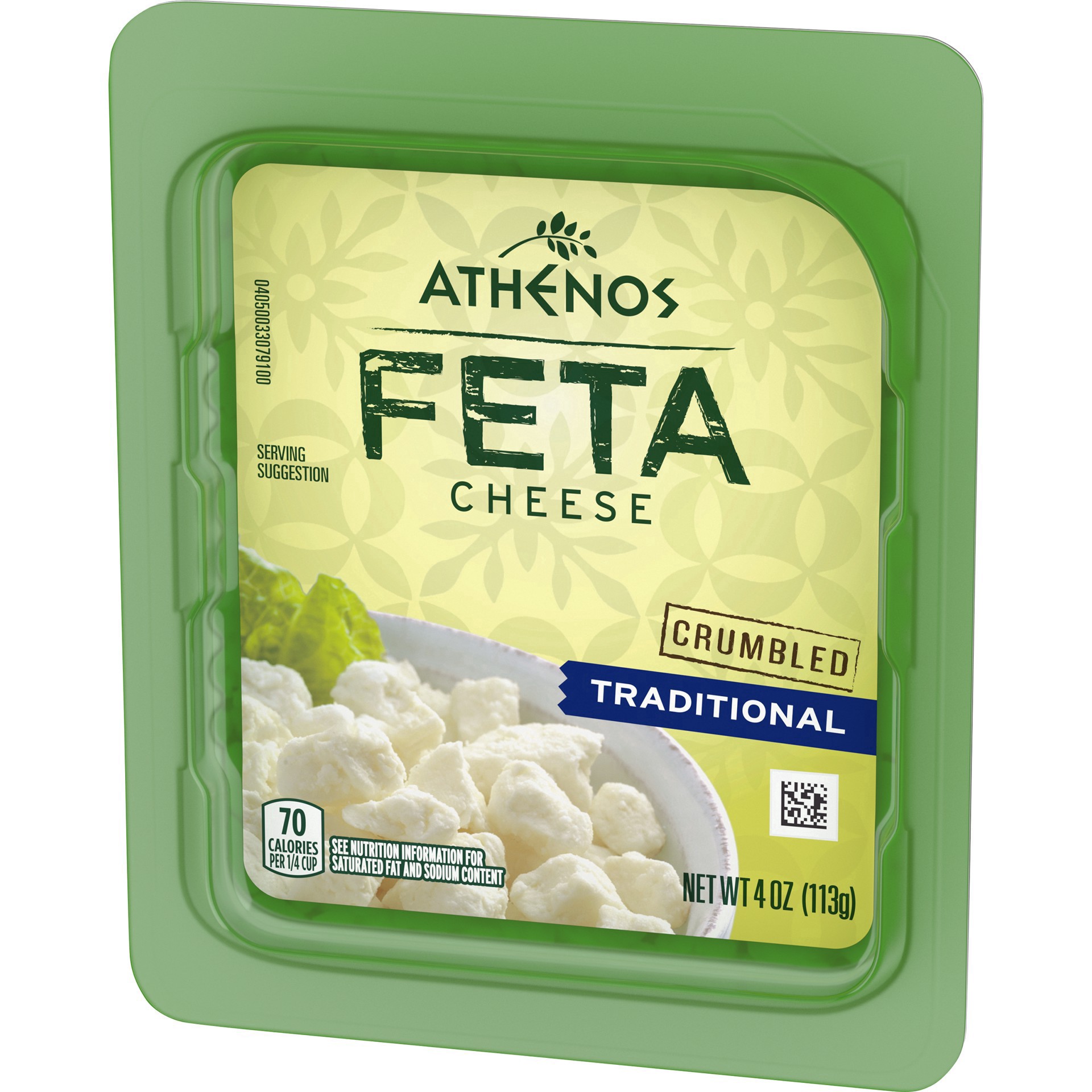 slide 26 of 109, Athenos Traditional Crumbled Feta Cheese, 4 oz Tub, 4 oz