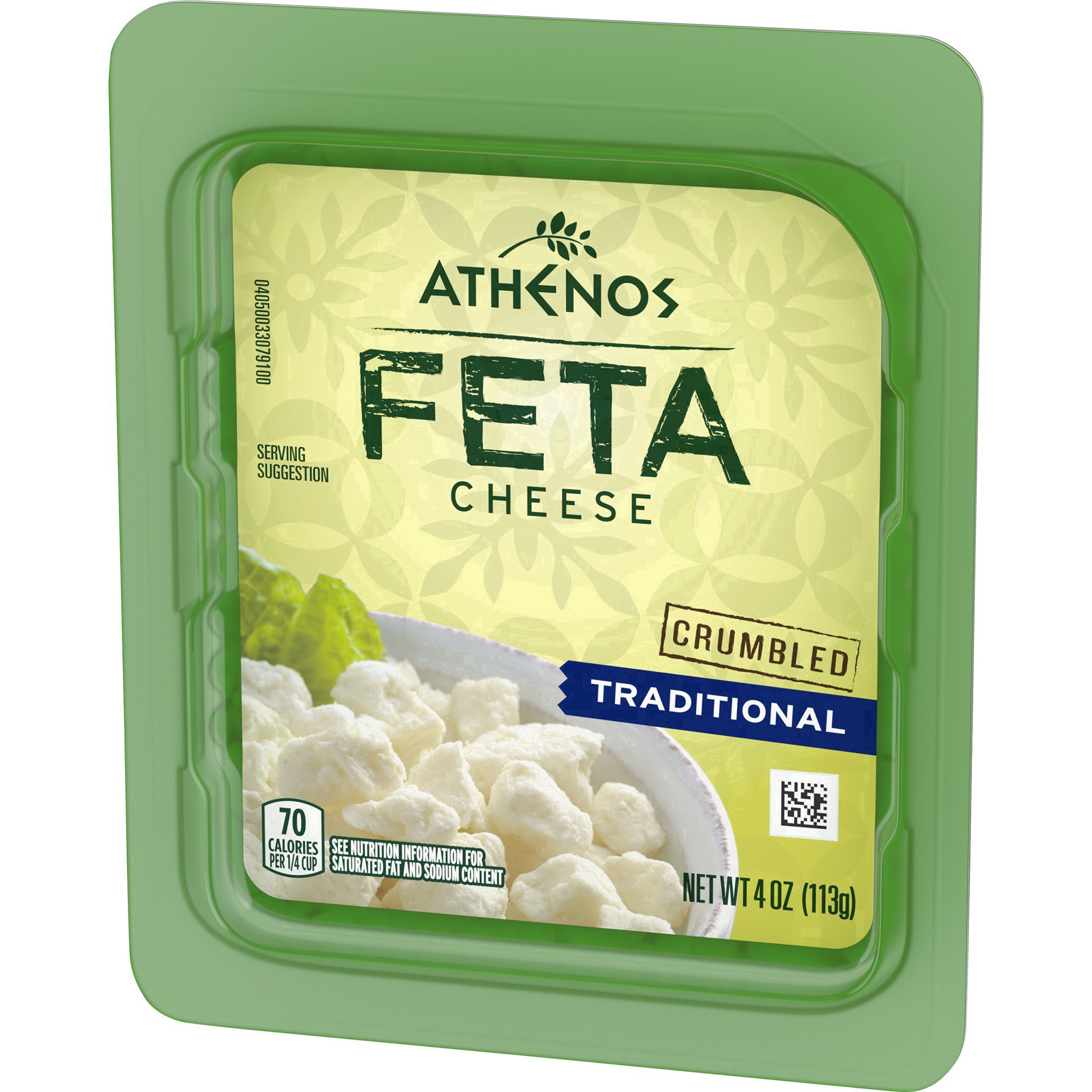 slide 72 of 109, Athenos Traditional Crumbled Feta Cheese, 4 oz Tub, 4 oz