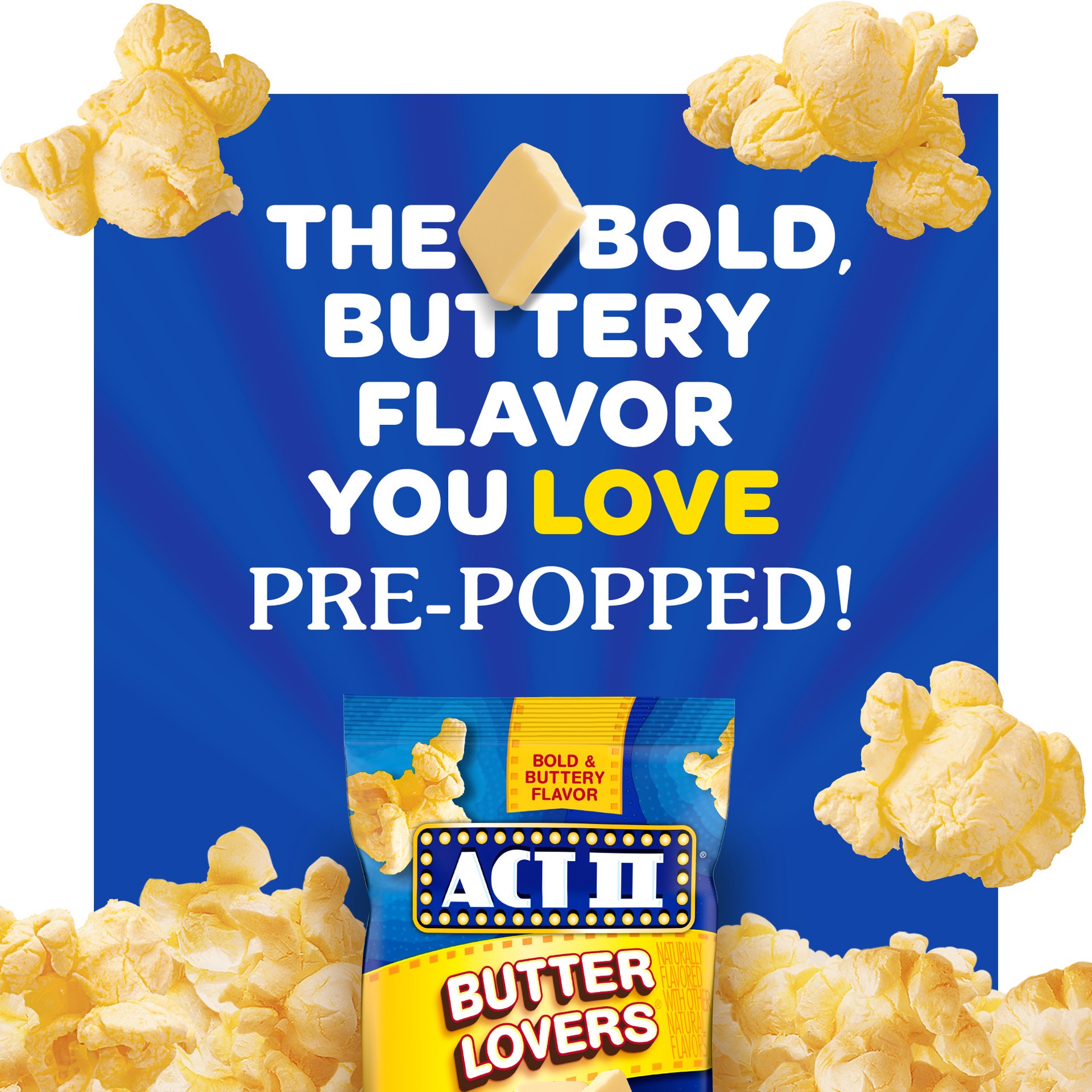 slide 3 of 5, ACT II Butter Lovers Popcorn 1.7 oz, 1.7 oz