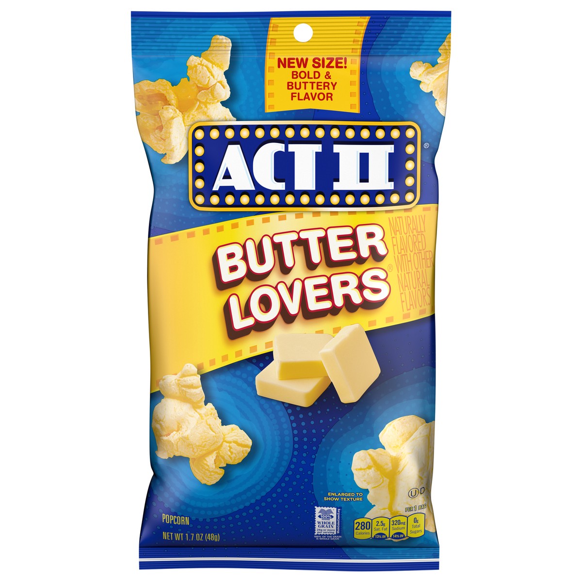 slide 1 of 5, ACT II Butter Lovers Popcorn 1.7 oz, 1.7 oz