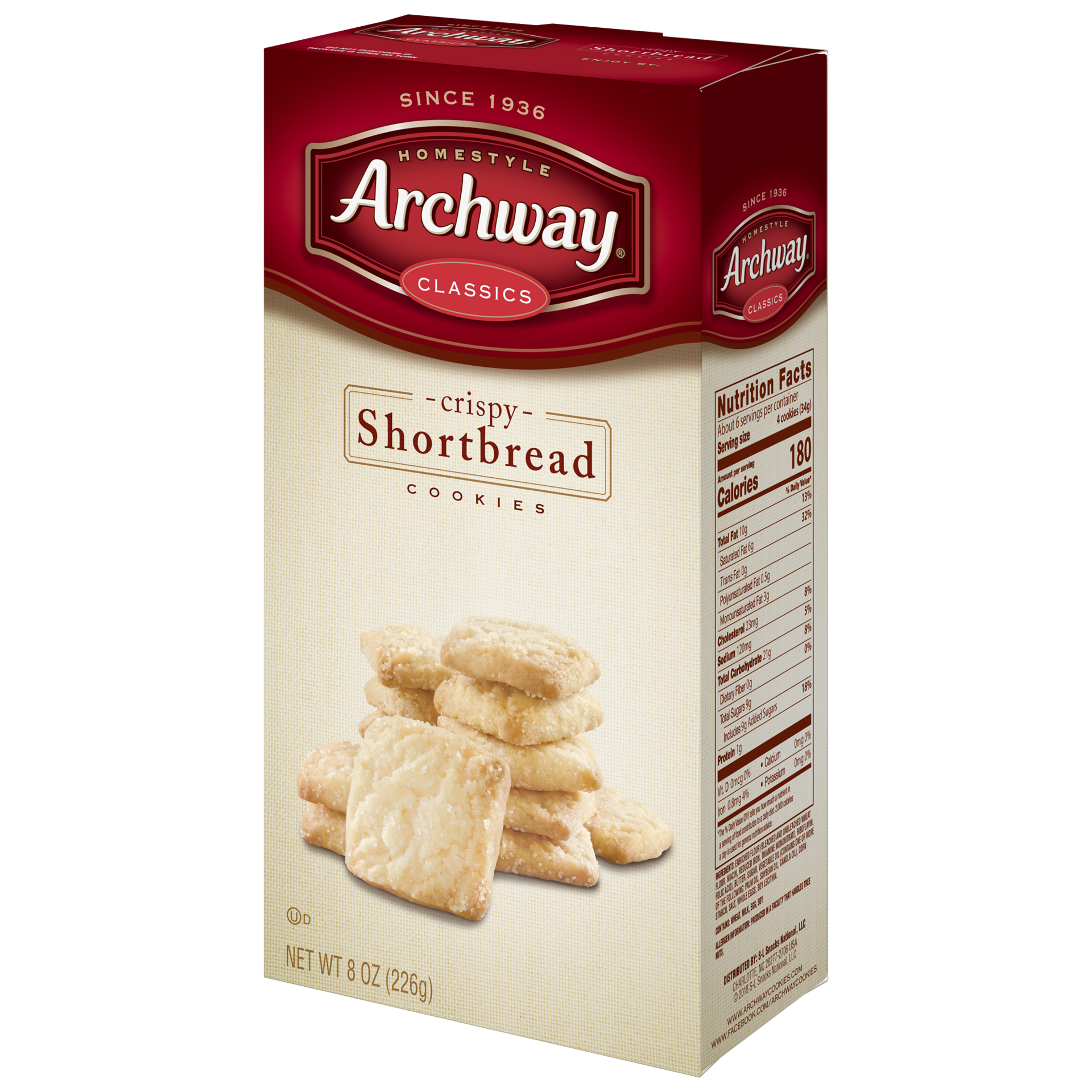 slide 4 of 5, Archway Cookies Archway Shortbread Cookies, 8 oz