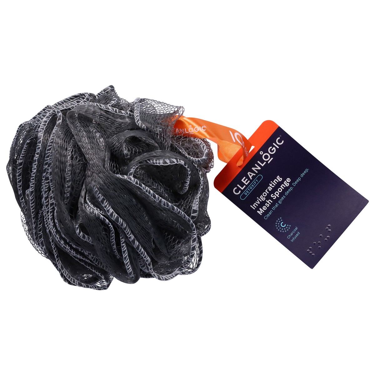 slide 1 of 11, cleanlogic Invigorating Mesh Sponge 1 ea, 1 ct
