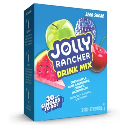 Jolly Rancher Assorted Sticks To Go 30 Count 3.14 Oz