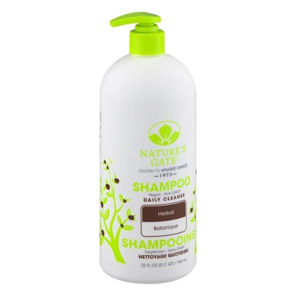 slide 1 of 1, Nature's Gate Herbal Daily Cleansing Shampoo, 32 fl oz