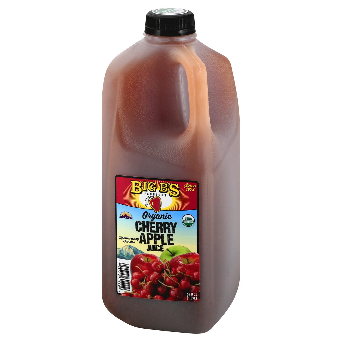 slide 3 of 13, Big Bs Fabulous Organic Cherry Apple Juice - 64 oz, 1 ct