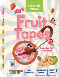 Peaceful Fruits Fruit Tape Box Strawberry Apple