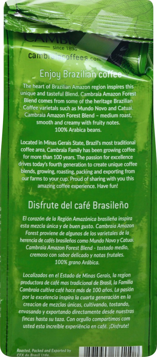 slide 2 of 9, Cambraia Medium Roast 100% Arabica Ground Brazil Amazon Forest Blend Coffee - 12 oz, 12 oz