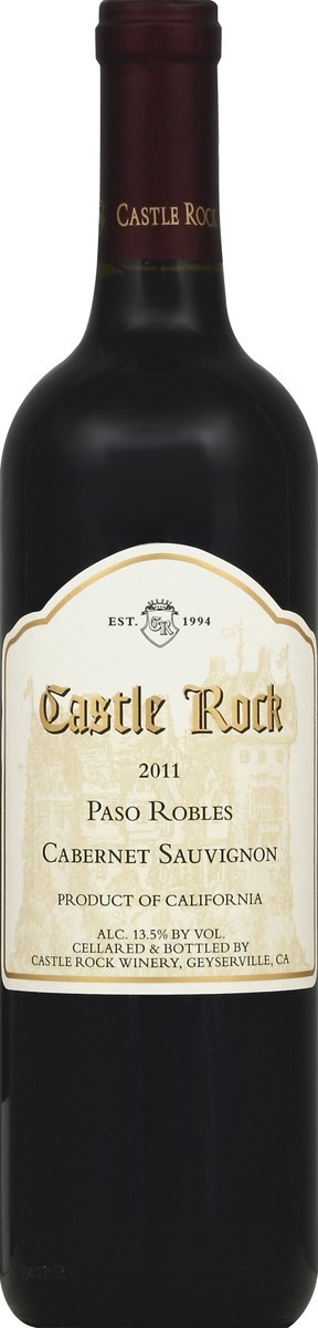 slide 1 of 2, Castle Rock Cabrnt Sauvgnon Wine, 750 ml