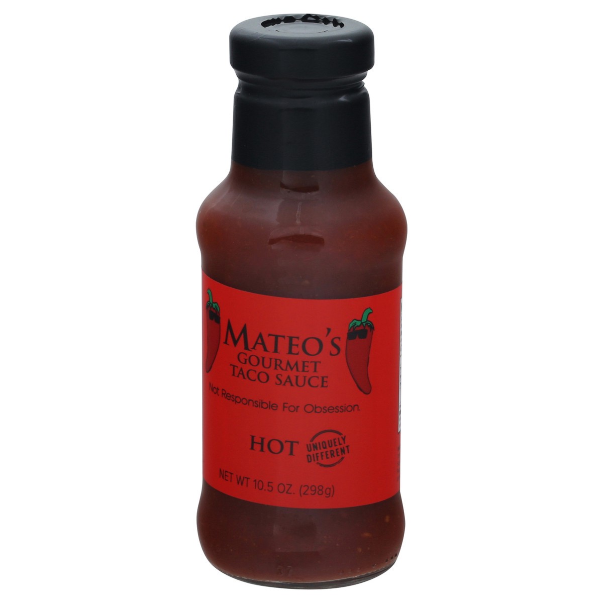 slide 12 of 13, Mateo's Hot Gourmet Taco Sauce 10.5 oz, 10.5 oz