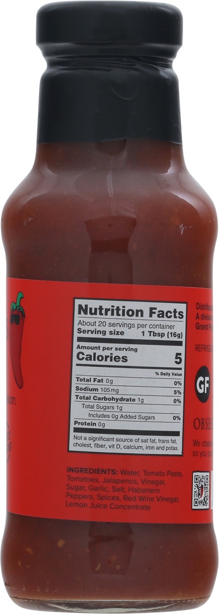 slide 10 of 13, Mateo's Hot Gourmet Taco Sauce 10.5 oz, 10.5 oz