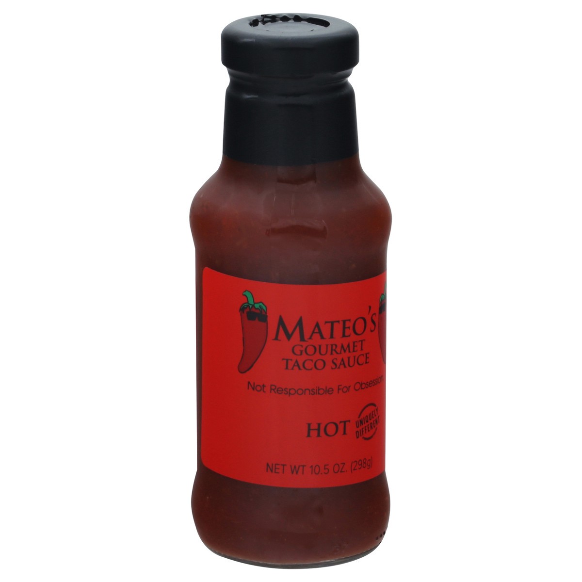 slide 6 of 13, Mateo's Hot Gourmet Taco Sauce 10.5 oz, 10.5 oz