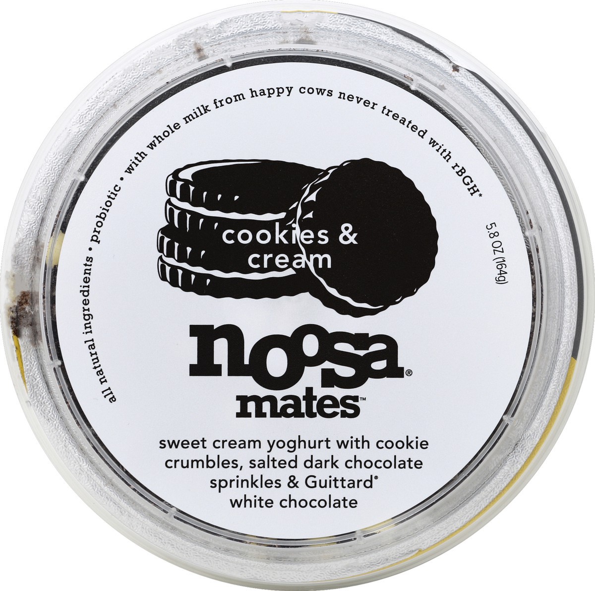 slide 2 of 3, Noosa Finest Cookies & Cream Yogurt Mate, 5.5 oz