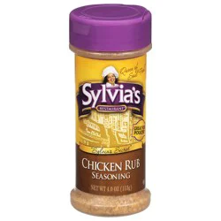 Sylvia's Restaurant Chicken Rub Seasoning 4.0 oz