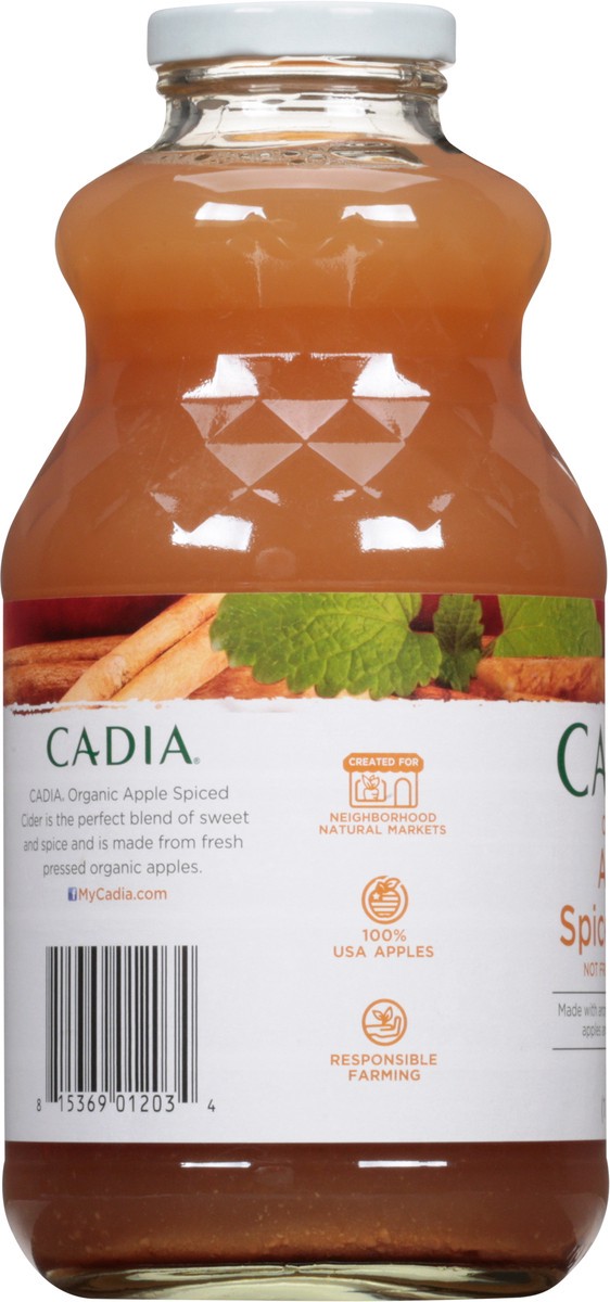 slide 4 of 13, Cadia Organic Apple Spiced Cider - 32 fl oz, 32 fl oz