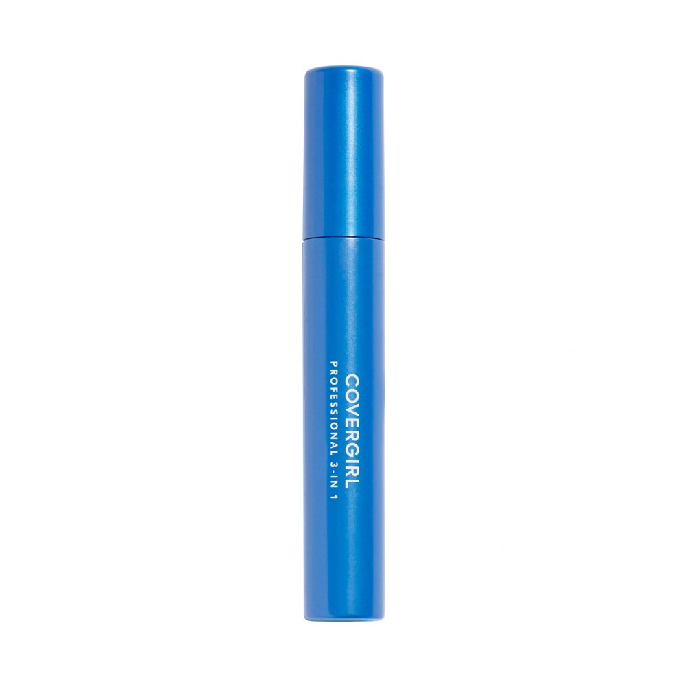 slide 4 of 4, Covergirl Professional 3-In-1 Straight Brush Mascara - 200 Very Black, 9 ml