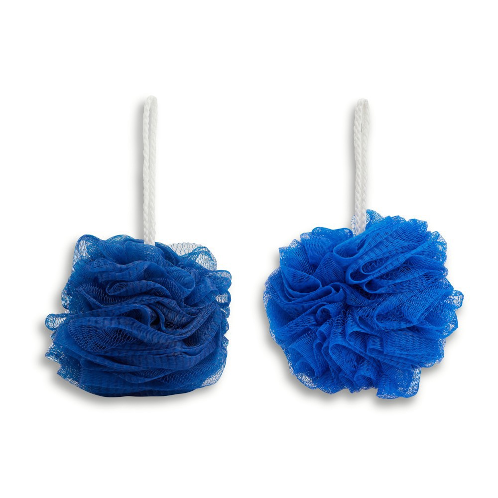 slide 2 of 2, Core Home Mesh Pouf Set, 2 ct