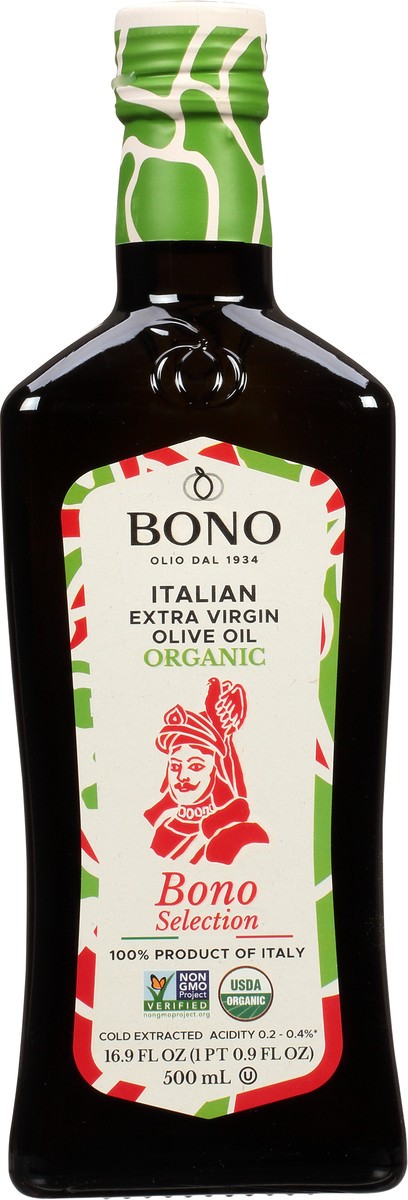 slide 6 of 9, BONO Italian EVOO Organic, 16.9 oz