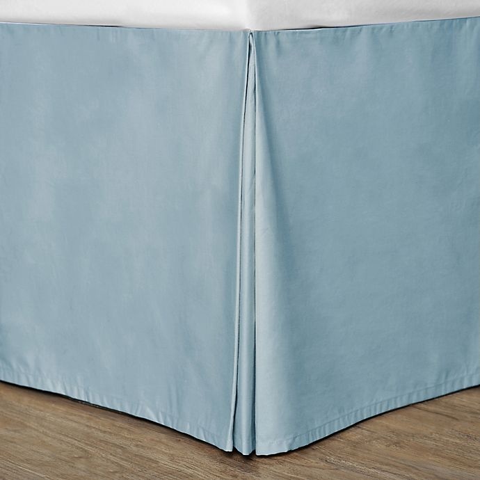 slide 1 of 1, Cotton Dream Colors King Bed Skirt - Blue, 1 ct