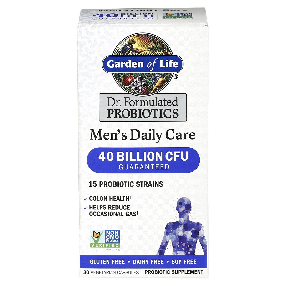 slide 1 of 5, Garden of Life Dr. Formulated Probiotics Vegetarian Capsules Men's Daily Care 30 ea, 30 ct