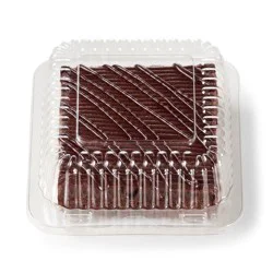Fudge Brownie With Icing, 1 count