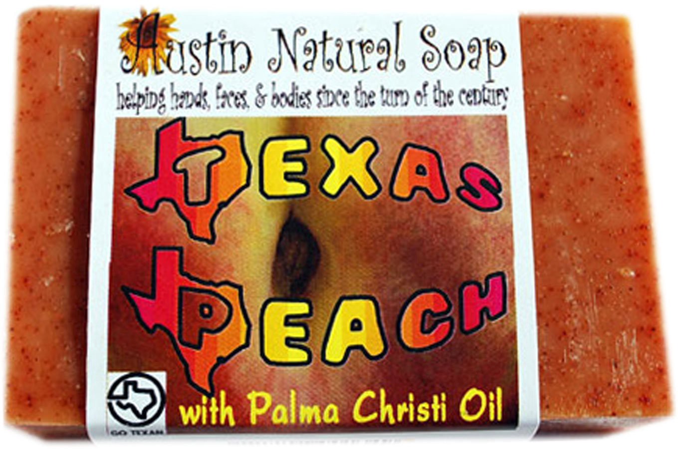 slide 1 of 1, Austin Natural Soap Texas Peach Bar Soap, 4.5 oz