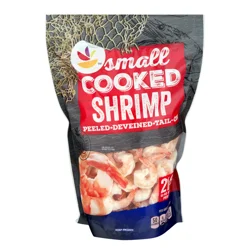 Cooked Tail-On Peeled Small Shrimp 51-60 ct per lb Frozen