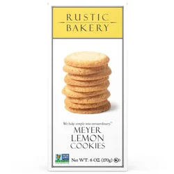 Rustic Bakery Meyer Lemon Cookies 6 oz
