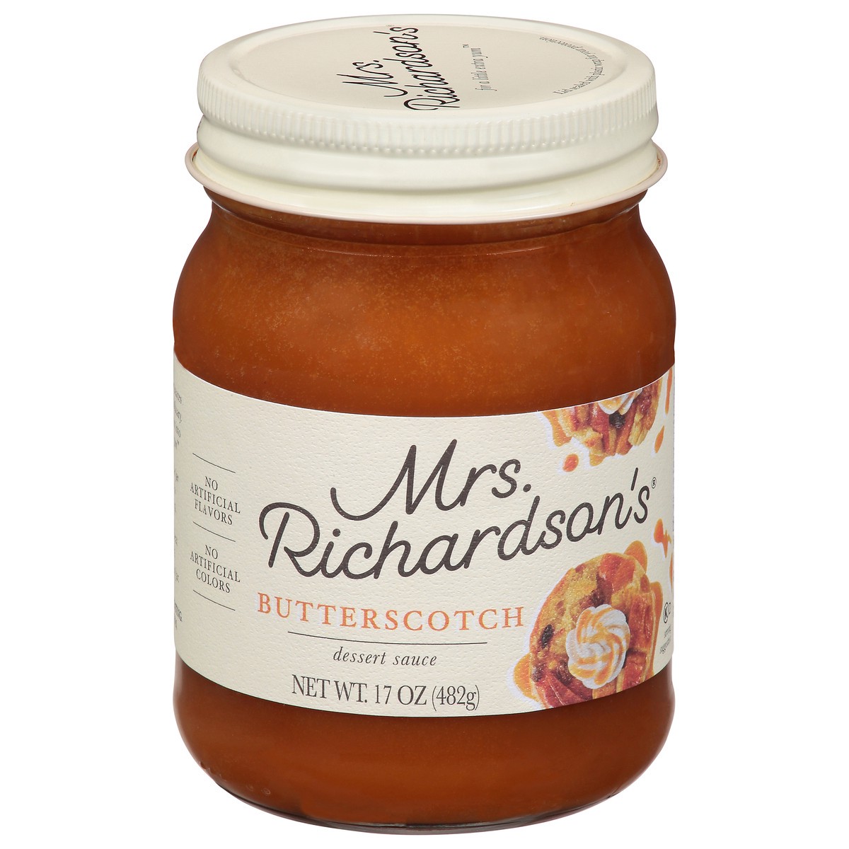 slide 11 of 14, Mrs. Richardson's Butterscotch Dessert Sauce 17 oz, 17 oz