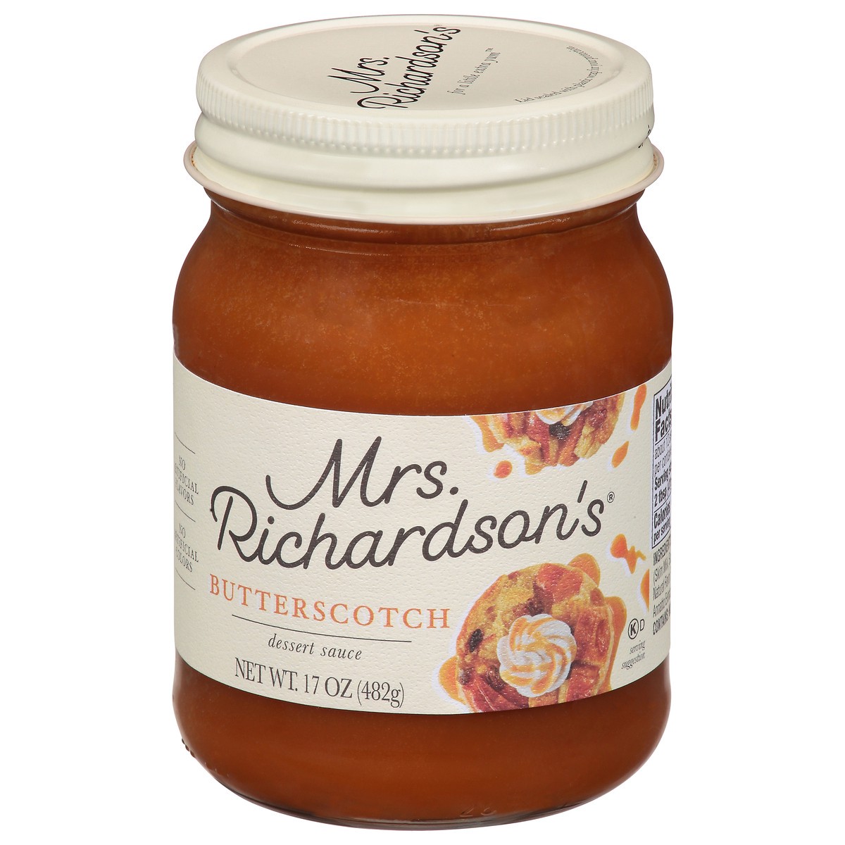 slide 5 of 14, Mrs. Richardson's Butterscotch Dessert Sauce 17 oz, 17 oz