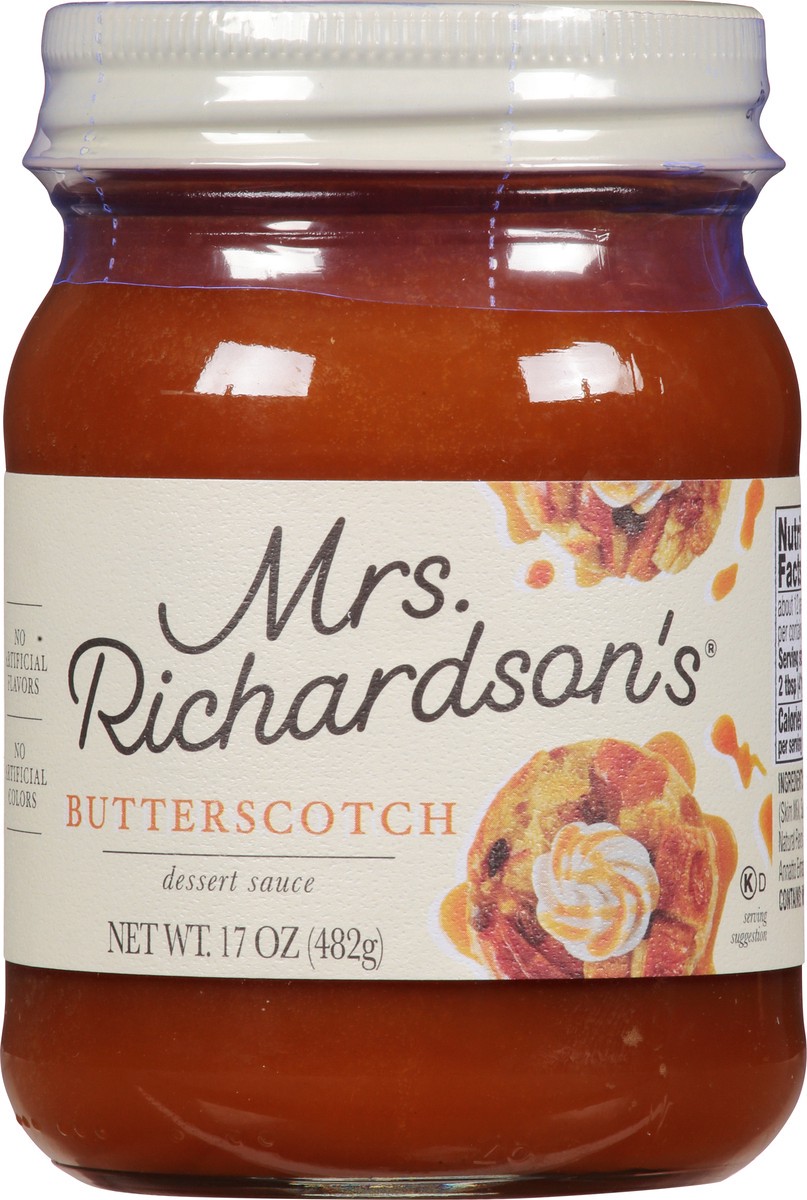 slide 4 of 14, Mrs. Richardson's Butterscotch Dessert Sauce 17 oz, 17 oz