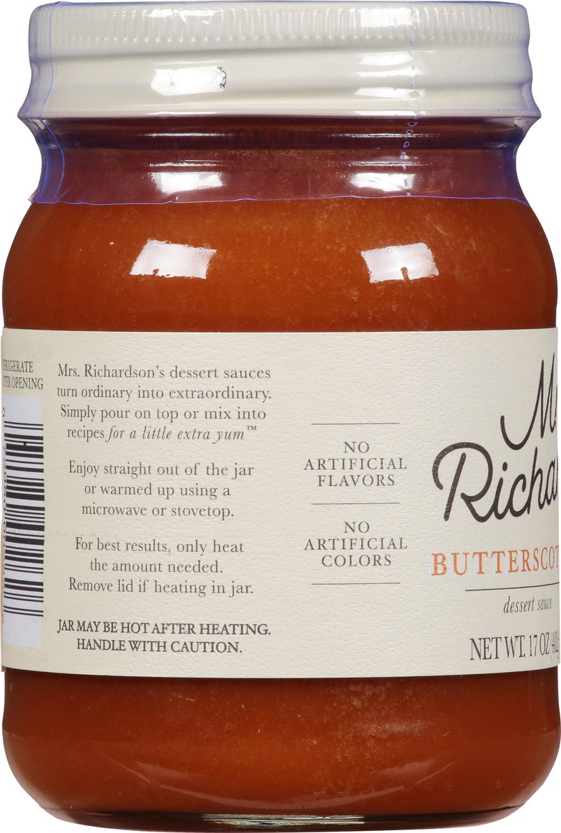 slide 7 of 14, Mrs. Richardson's Butterscotch Dessert Sauce 17 oz, 17 oz